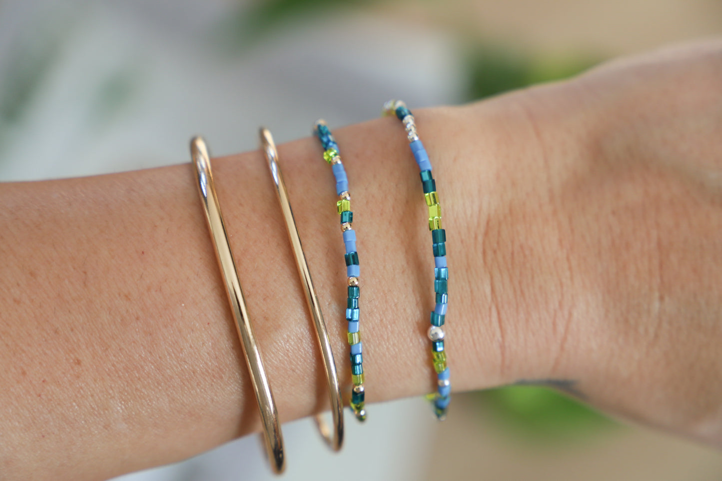 Teal Tropics bracelet