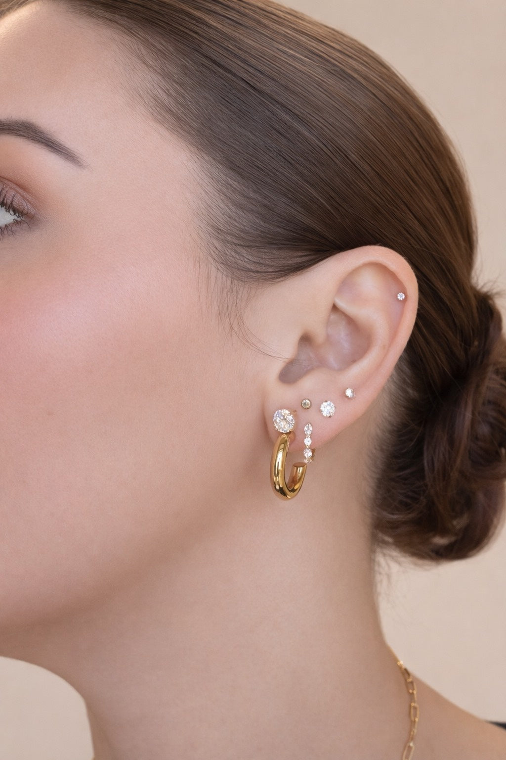 Lustre Drop Hoops
