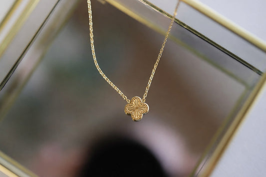 Clover Emblem Necklace