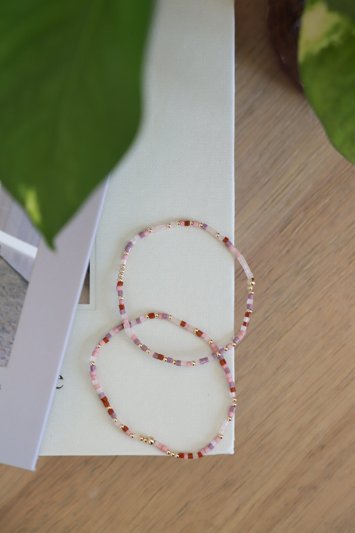 Mauve & Muted bracelet