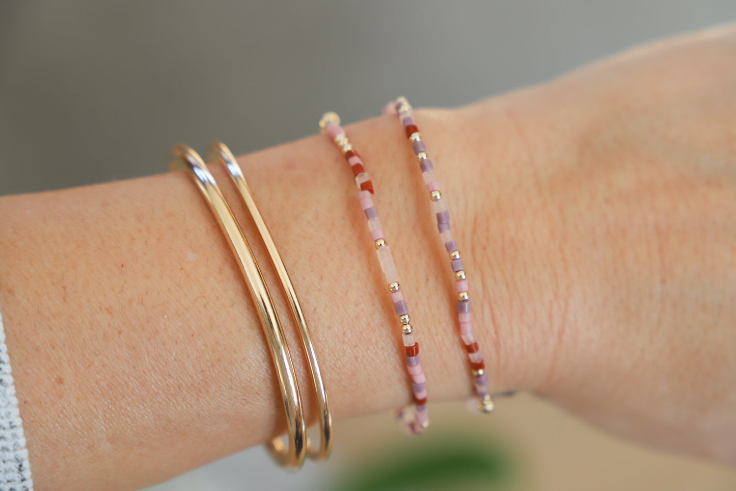 Mauve & Muted bracelet