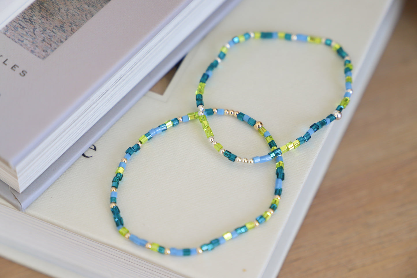 Teal Tropics bracelet