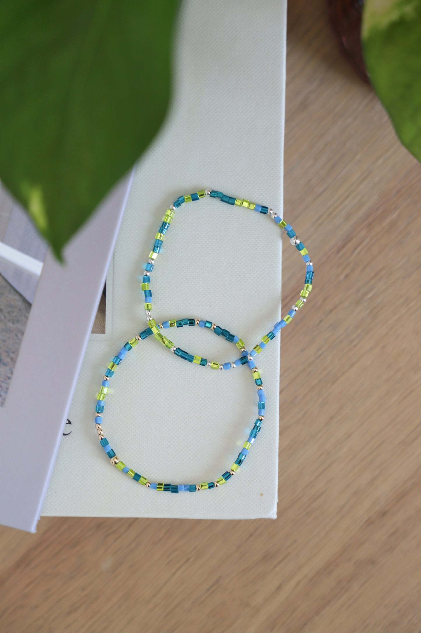 Teal Tropics bracelet
